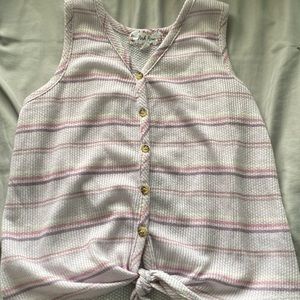 Pink rose tank top in size women’s small